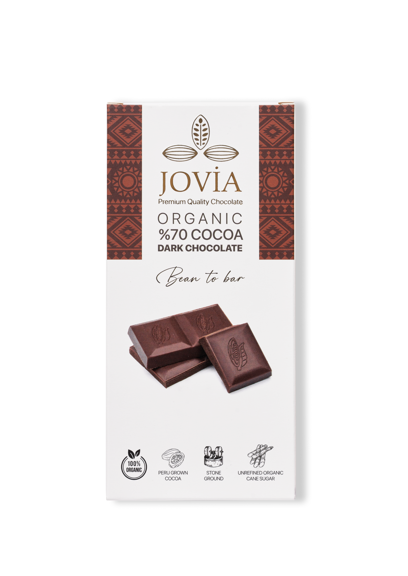 JOVİA ORGANİK %70 KAKAO ÇİKOLATA 85G