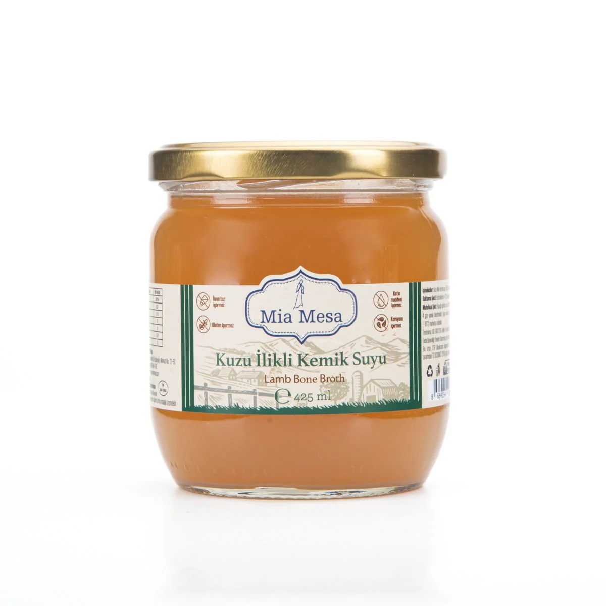 MİA MESA KUZU İLİKLİ KEMİK SUYU 425ML