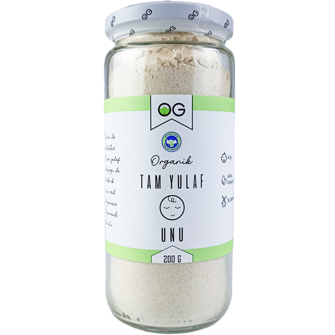 OG ORGANİK TAM YULAF UNU 200G
