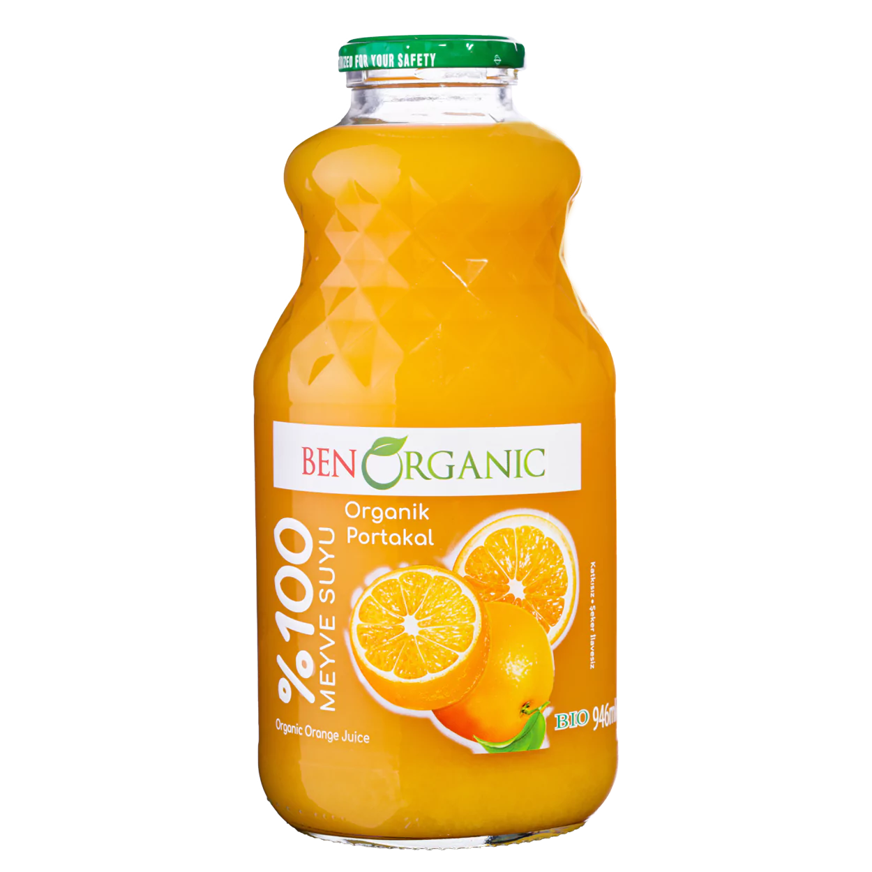 BENORGANIC PORTAKAL SUYU 950ML