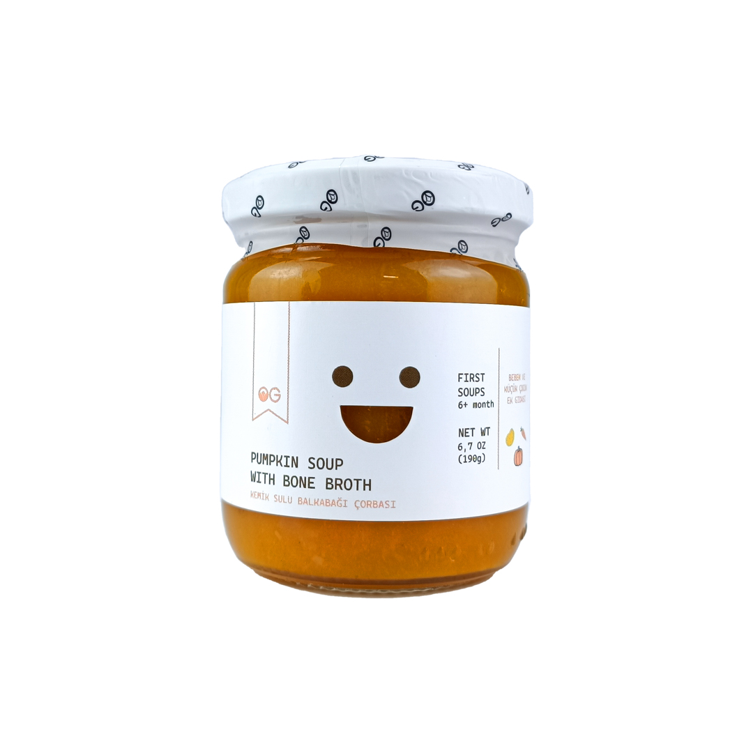 OG NATURAL KEMİK SULU  BALKABAĞI ÇORBASI 190 GR