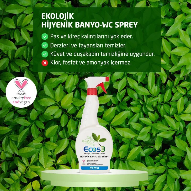 ECOS3 HİJYENİK BANYO-WC SPREY