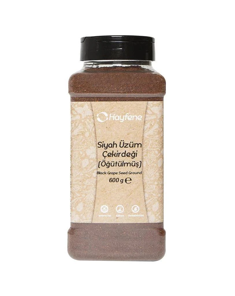 HAYFENE SİYAH ÜZÜM ÇEKİRDEĞİ ÖĞÜTÜLMÜŞ 750 GR