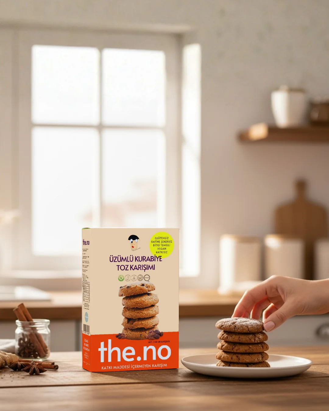 THE NO ÜZÜMLÜ KURABIYE KARISIMI 350G