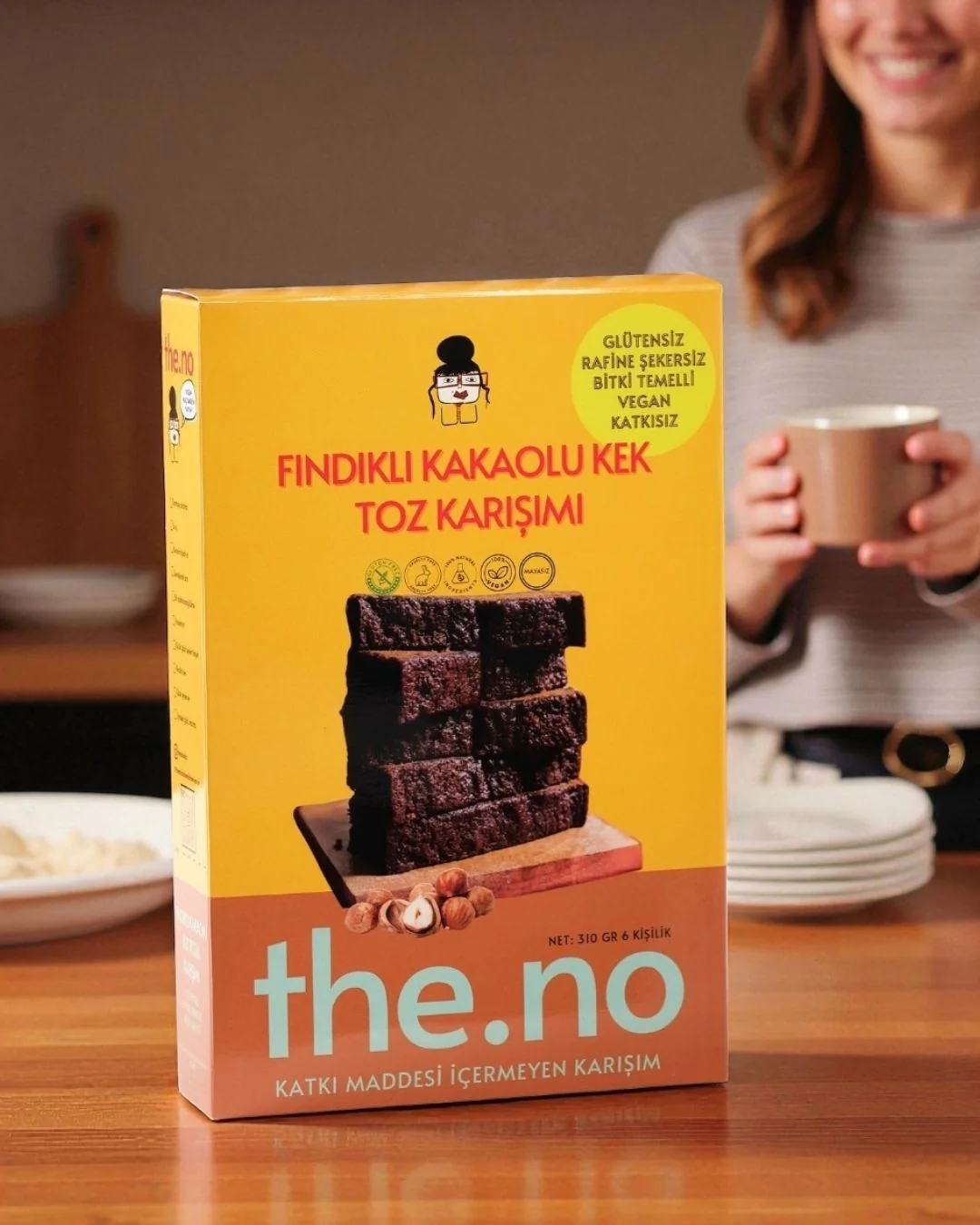 THE NO FINDIKLI KAKAOLU KEK KARISIMI