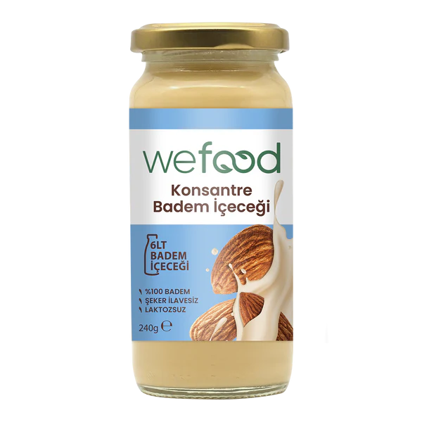WEFOOD BADEM SÜTÜ KONSANTRESİ