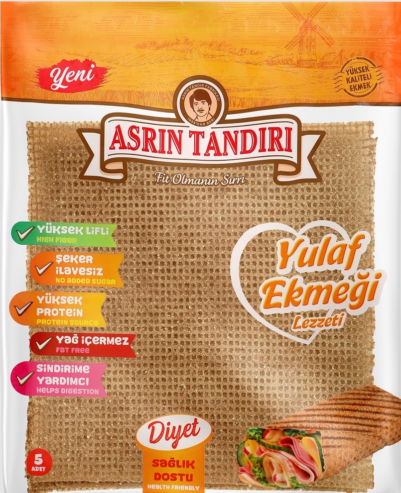 ASRIN TANDIRI YULAF LAVAŞ EKMEĞİ