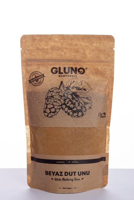 GLUNO GLUTENSİZ BEYAZ DUT UNU 250 GR