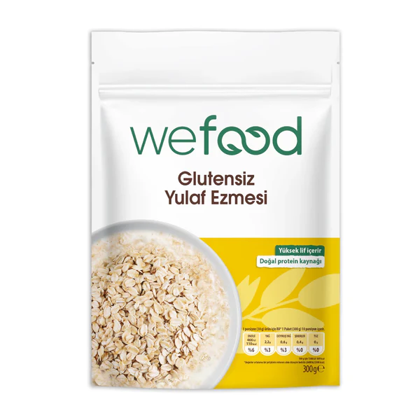 WEFOOD ORGANİK YULAF EZMESİ 300 GR