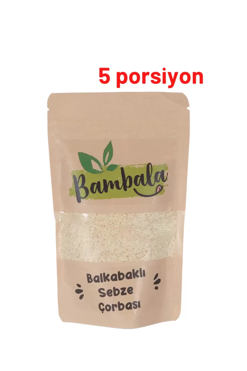 BAMBALA BALKABAKLI SEBZE ÇORBASI 125GR