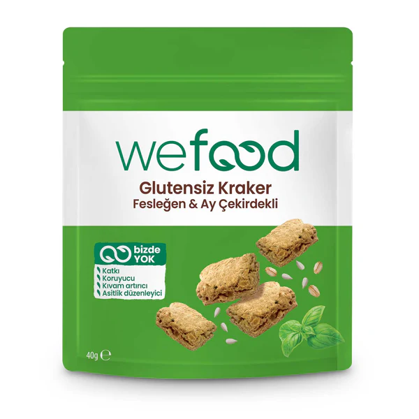 WEFOOD FESLEĞENLİ KRAKER 40G