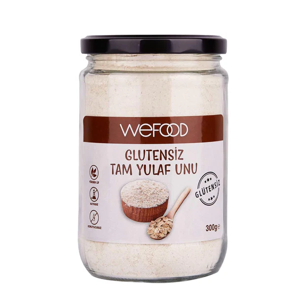 WEFOOD GLÜTENSİZ TAM YULAF UNU