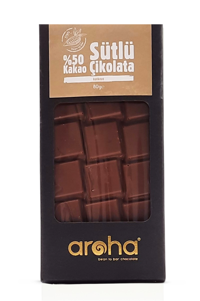 AROHA %50 SÜTLÜ ÇİKOLATA  80GR