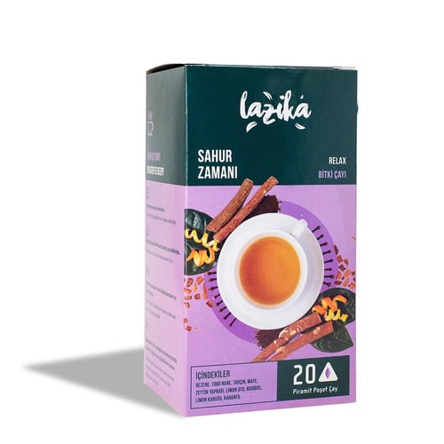 LAZİKA SAHUR ZAMANI BİTKİ ÇAYI 20