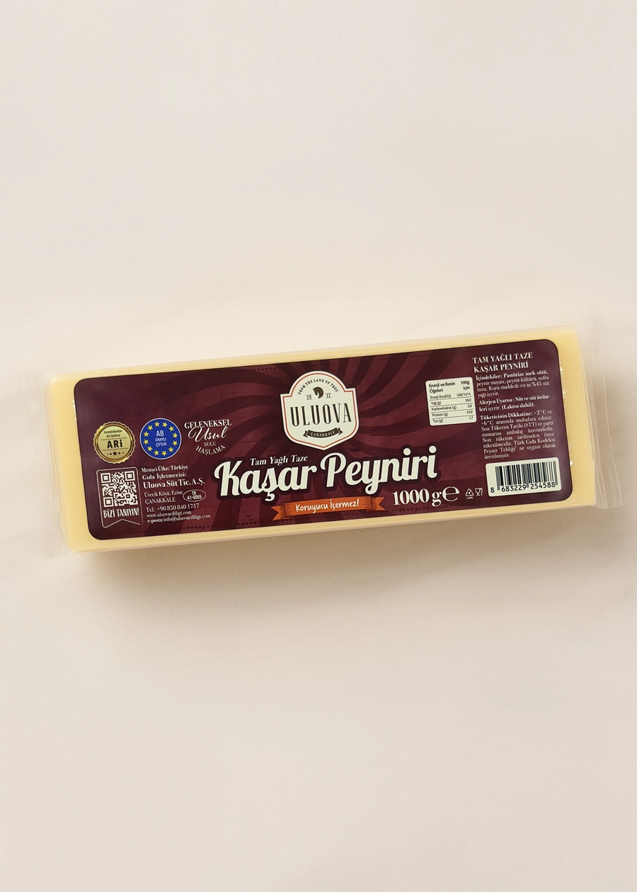 ULUOVA A2 TAM YAĞLI TAZE KAŞAR 600G