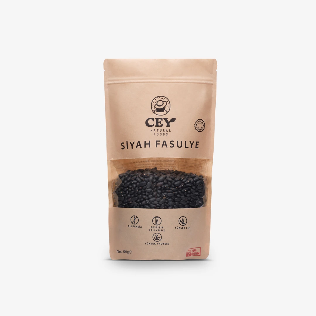 CEY NATURAL SİYAH FASÜLYE 500 GR