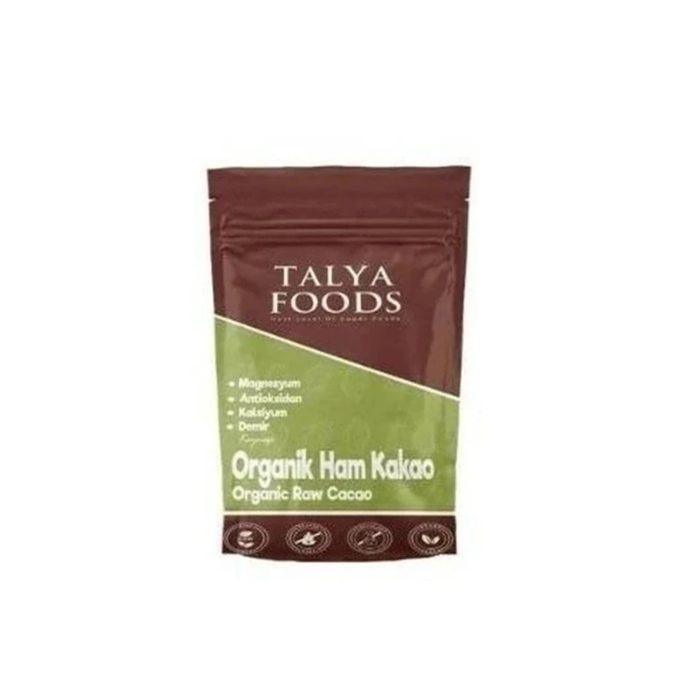 TALYA FOODS ORGANİK HAM KAKAO 100G