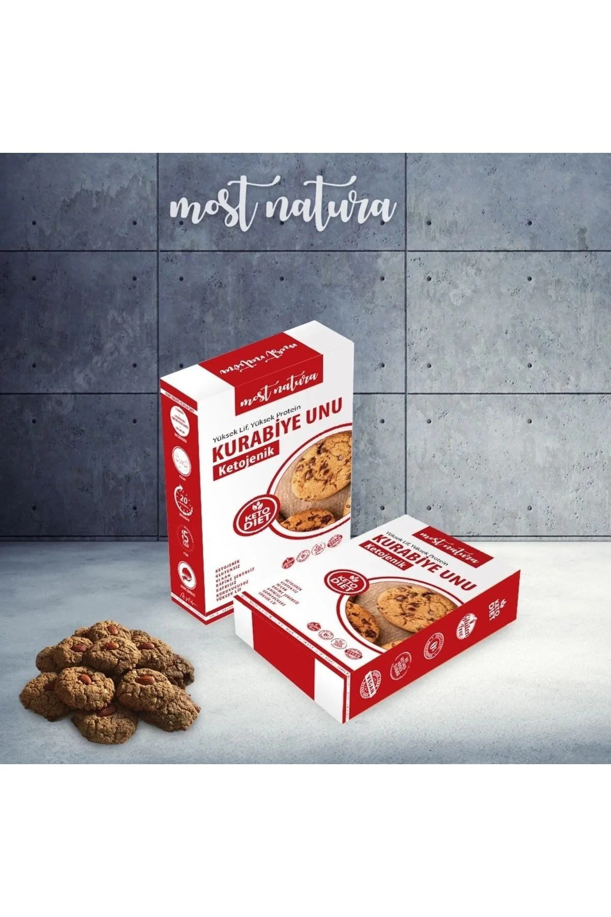 MOST NATURA KETOJENİK KURABİYE UNU 160 G