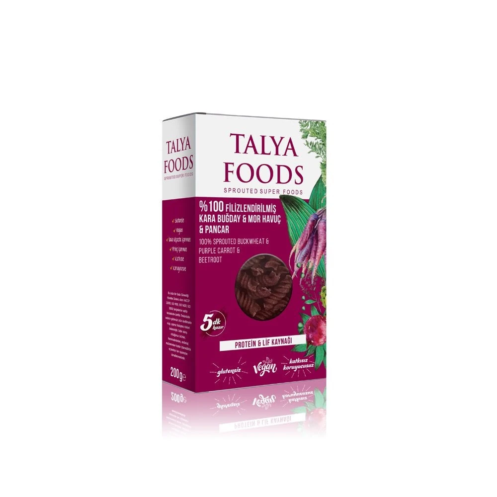 TALYA FOODS PANCAR&MORHAVUÇ TAGLİATELLE 200G