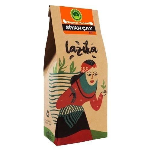 LAZİKA BERGAMOT PORTAKAL SİYAH ÇAY 400 G