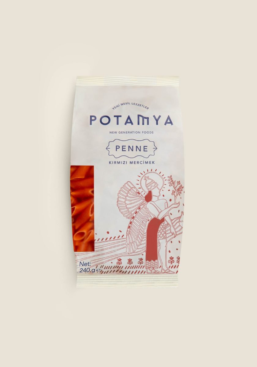 POTAMYA KIRMIZI MERCİMEK PENNE