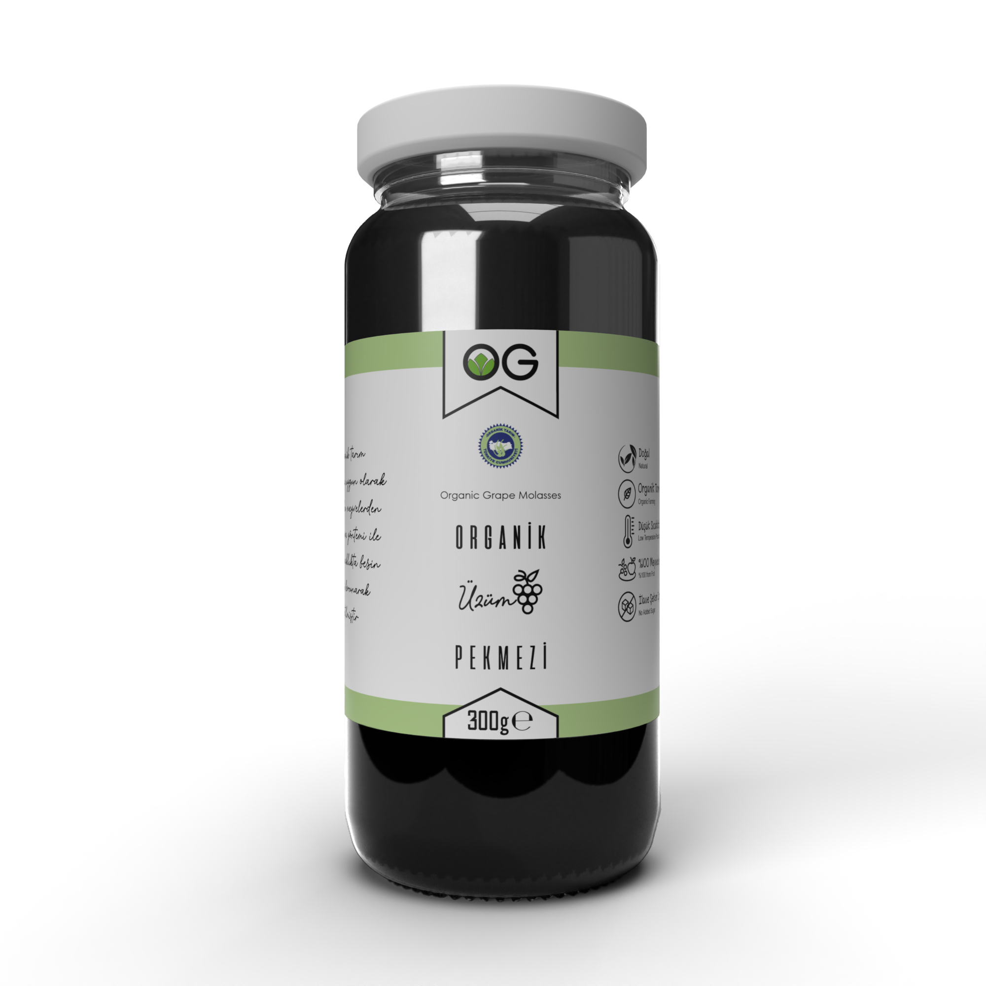 OG ÜZÜM PEKMEZİ 300 GR