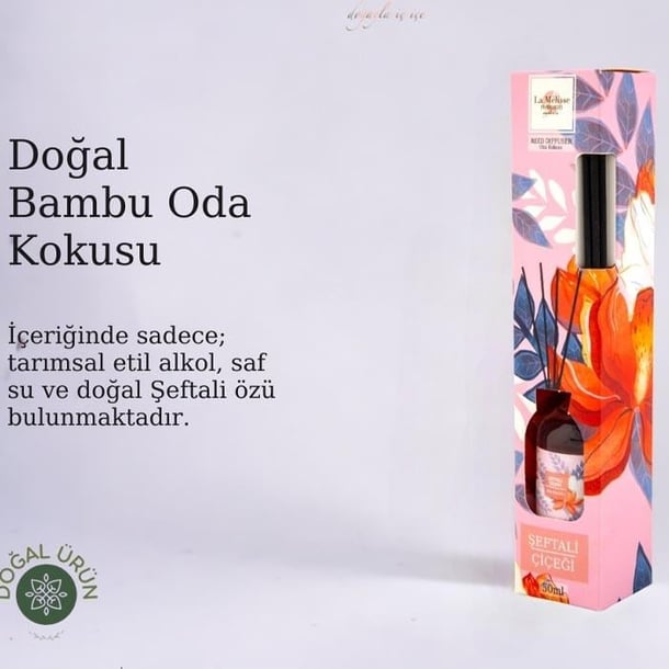 LA MELİSSE ODA KOKUSU ŞEFTALİ ÇİÇEĞİ 50 ML