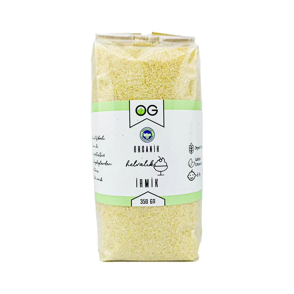 OG ORGANİK İRMİK 350 GR
