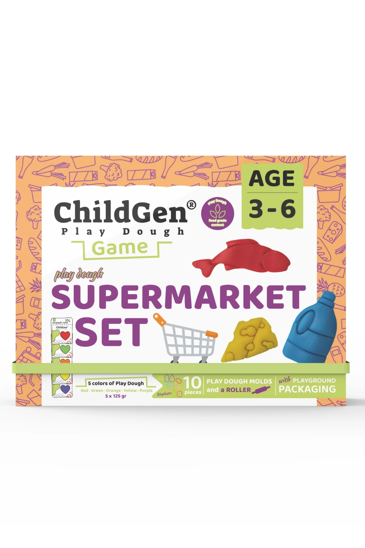 CHİLDGEN SUPERMARKET SET-OYUN HAMURU