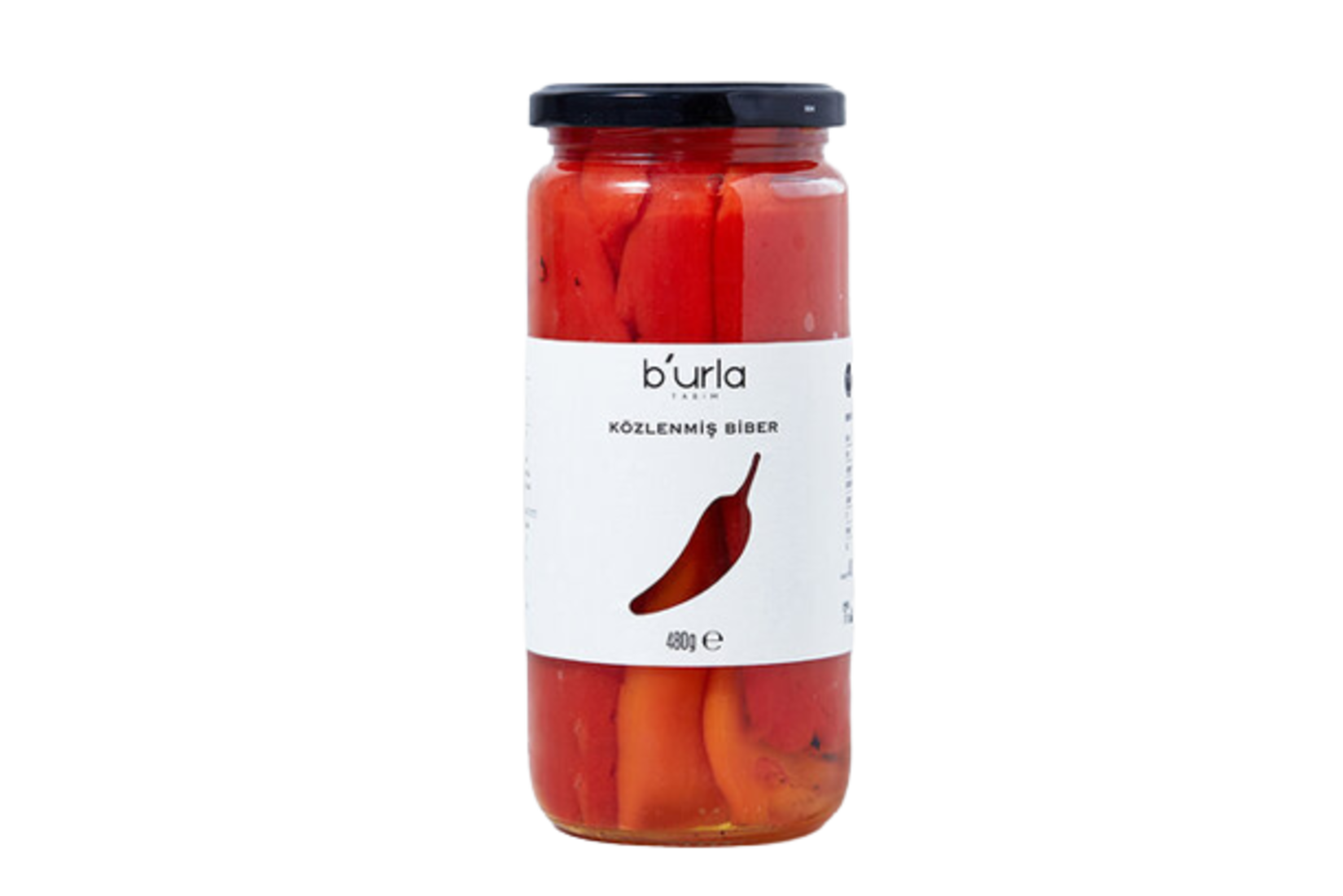B'URLA KÖZLENMİŞ BİBER 480G
