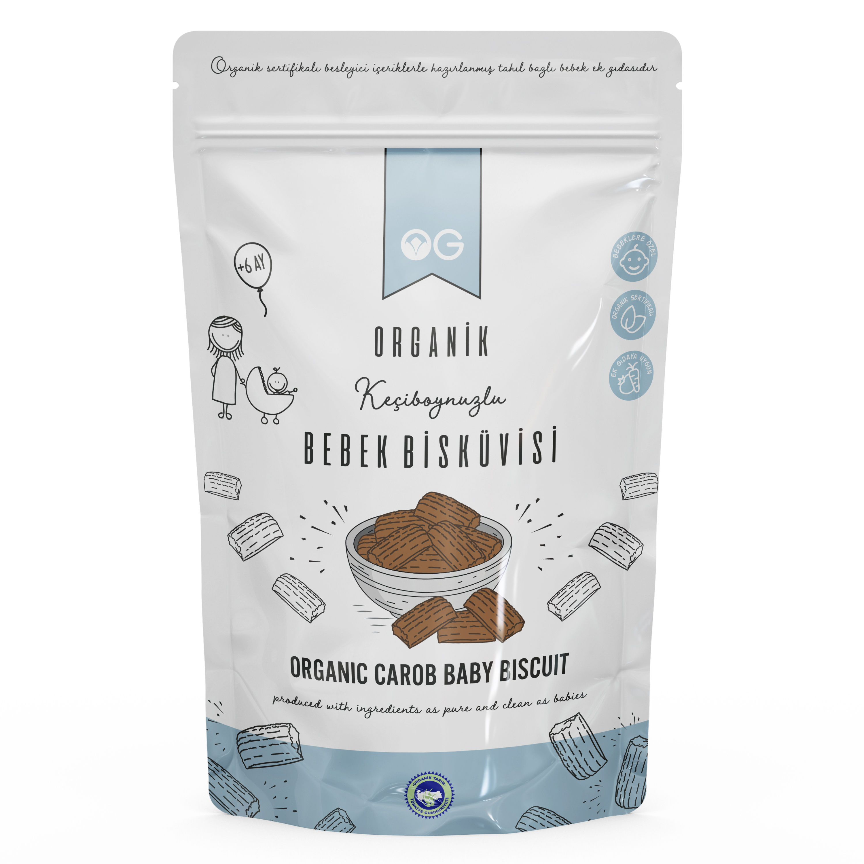 OG KEÇIBOYNUZLU BEBEK BISKÜVISI