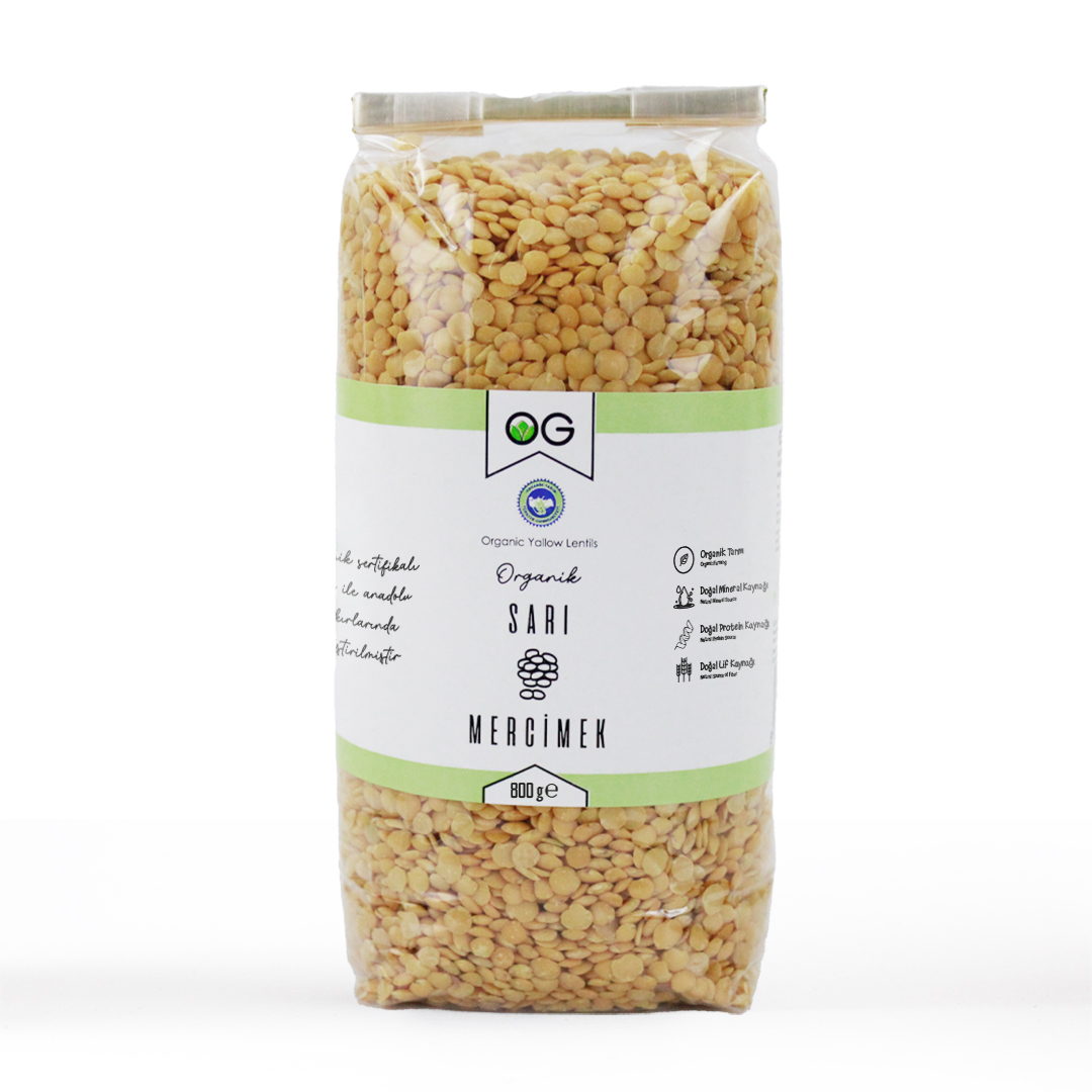 OG ORGANIK SARI MERCIMEK 800 GR
