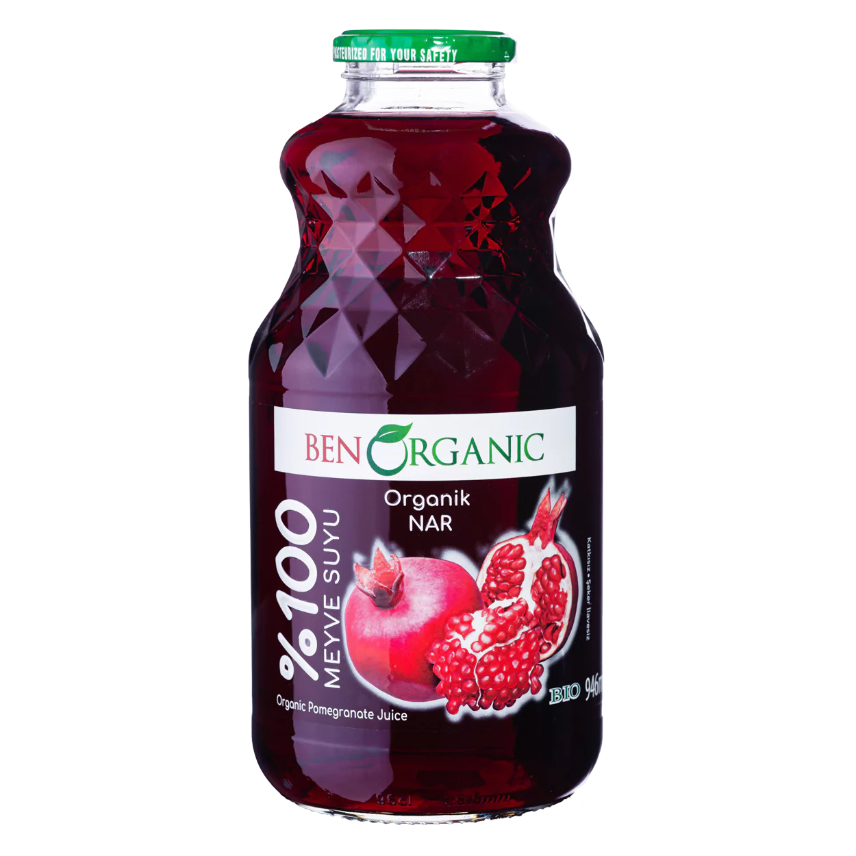 BENORGANİC NAR SUYU 950ML