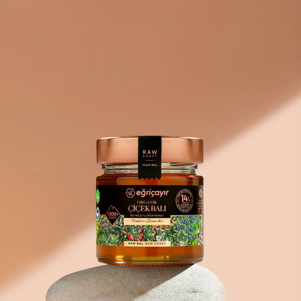 EĞRİÇAYIR ORGANİK ÇİÇEK BALI 300GR