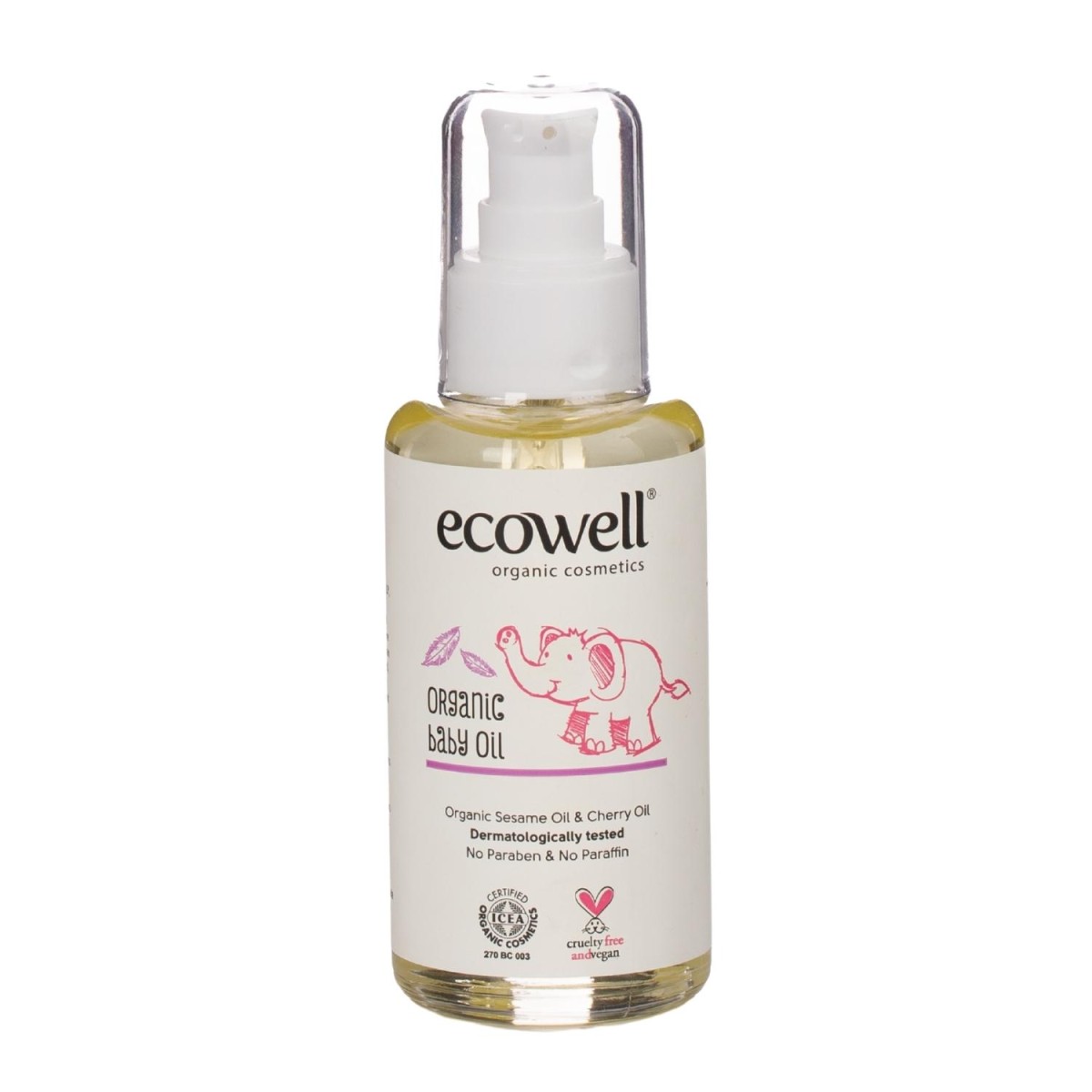 ECOWELL ORGANİC BABY OİL