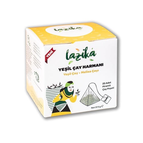 LAZİKA YEŞİL ÇAY HARMANI  MELİSA 25Lİ