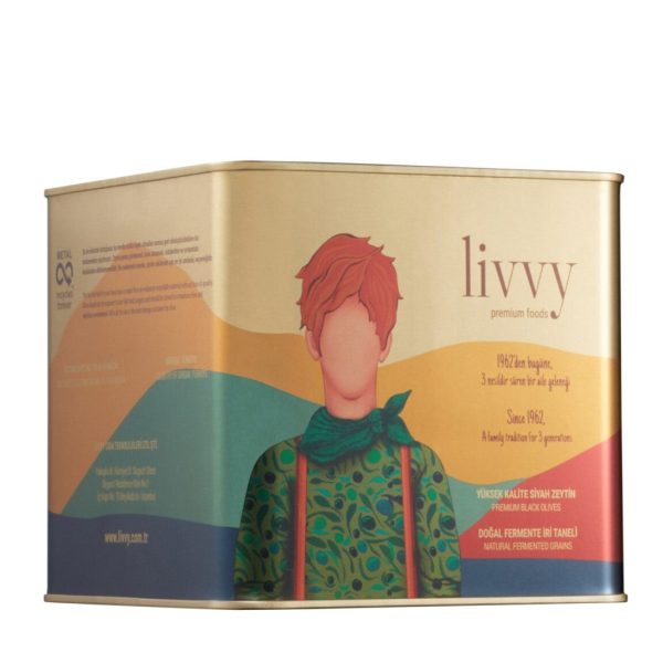 LİVVY İRİ TANESLİ SİYAH ZEYTİN