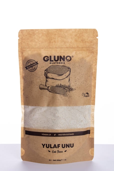 GLUNO GLUTENSİZ YULAF UNU 250 GR