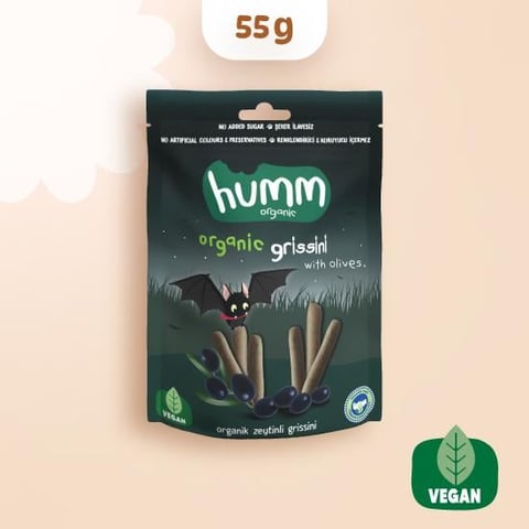 HUMM ORGANİC GRİSSİNİ ZEYTİN