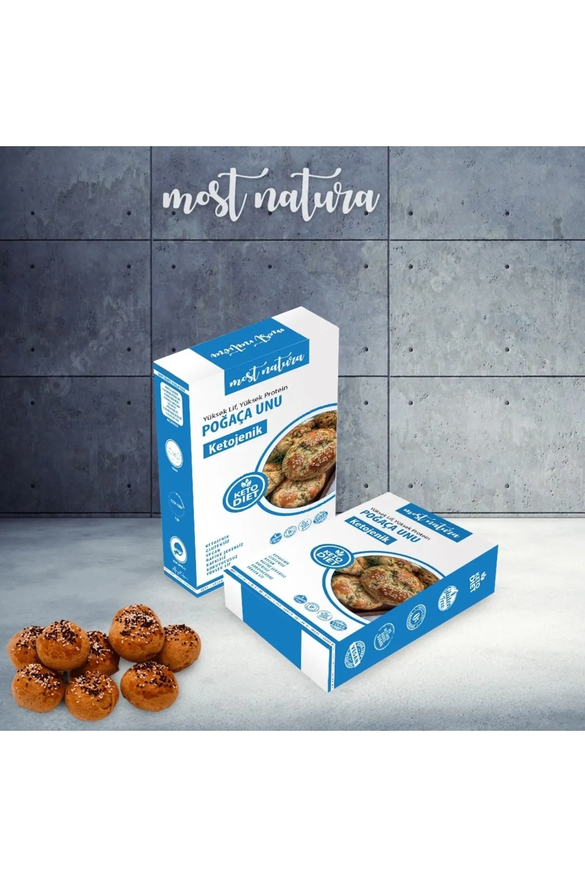 MOST NATURA KETOJENİK POĞAÇA UNU