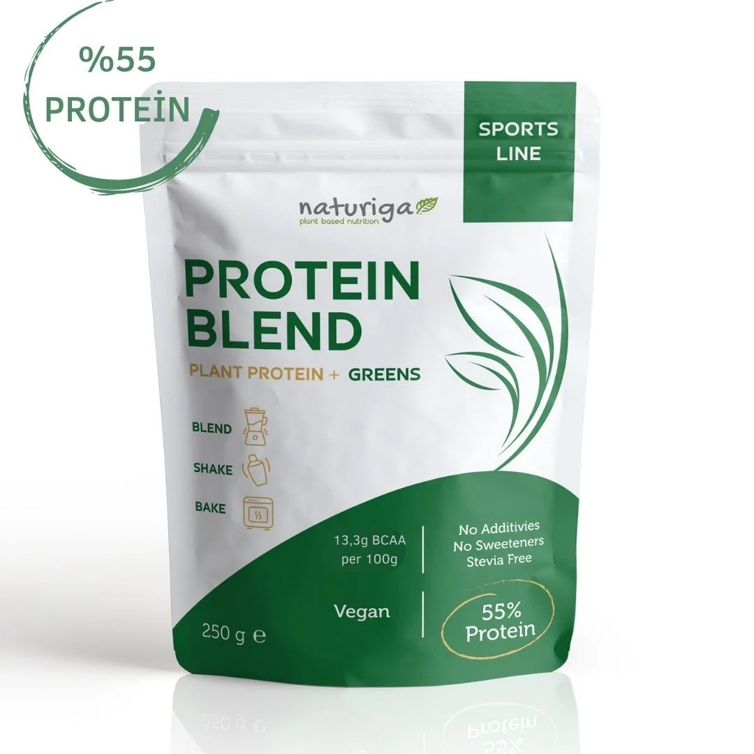 NATURİGA ORGANİK YEŞİL PROTEİN KARIŞIMI 250 GR