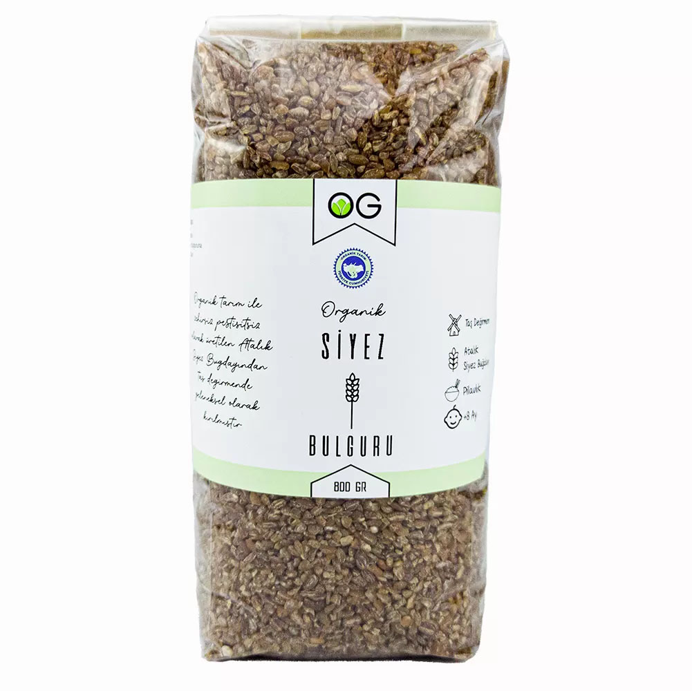 OG ORGANİK SİYEZ BULGURU 800G