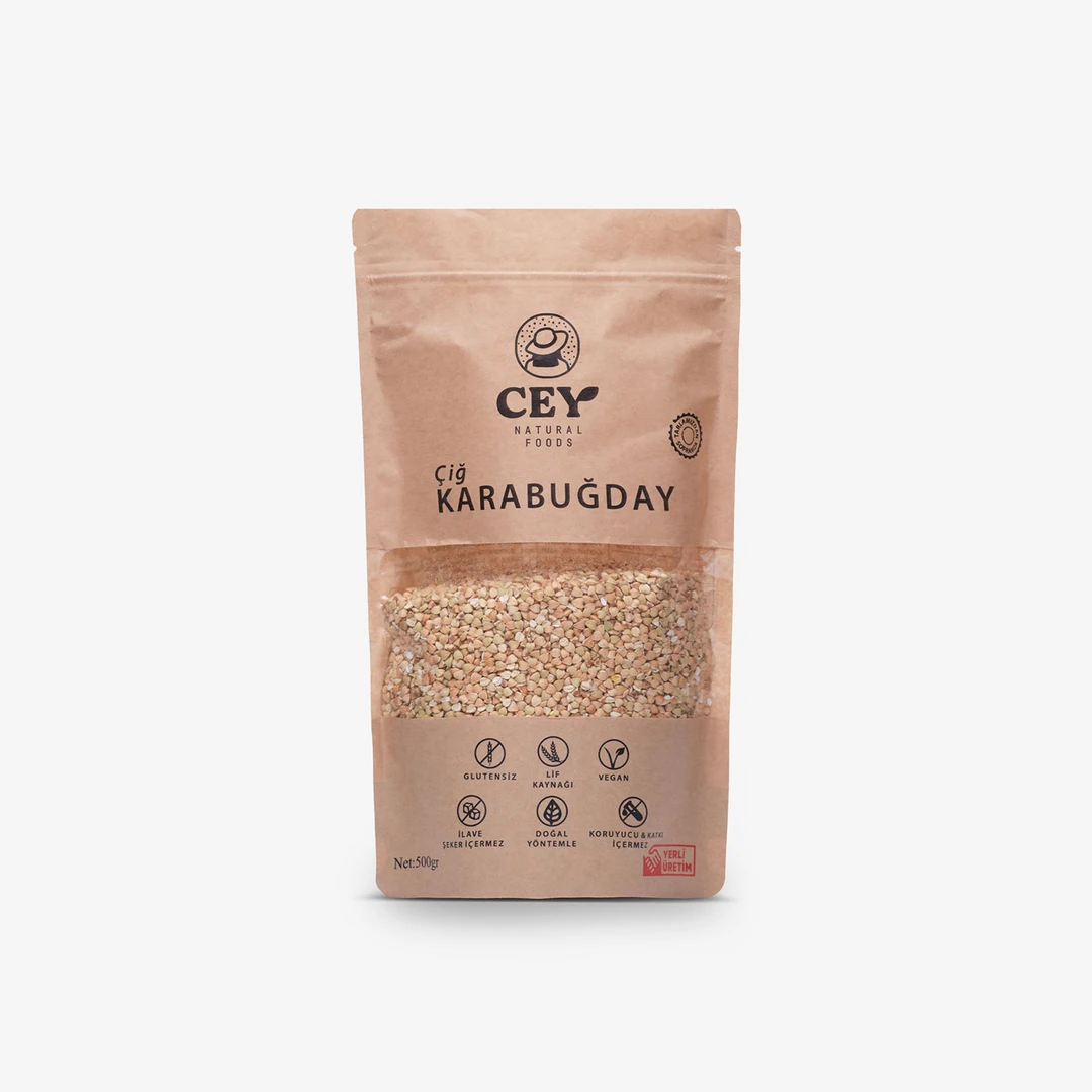 CEY NATURAL ÇİĞ KARABUĞDAY 500 GR