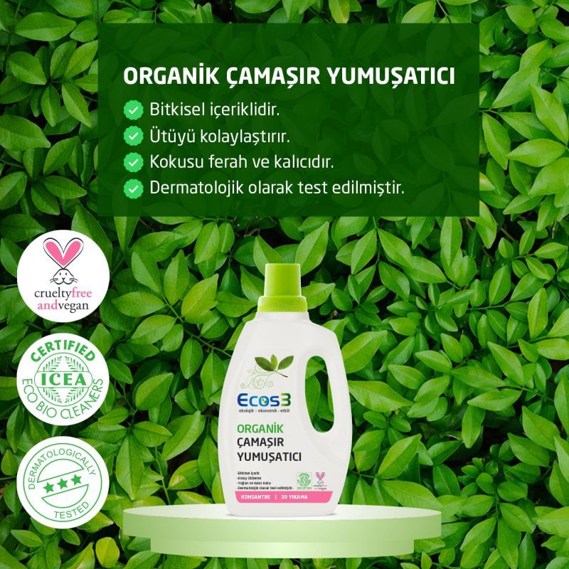 ECOS ORG ÇAMAŞIR YUMUŞATICI 750ML