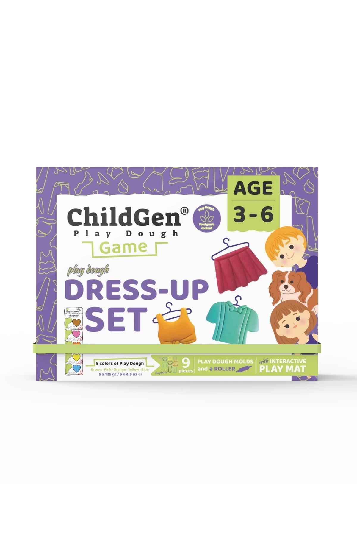 CHİLDGEN DRESS-UP SET OYUN HAMURU