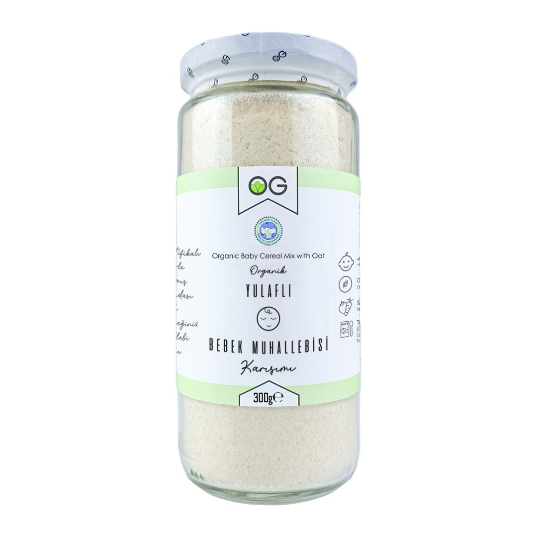 OG ORGANİK YULAFLI BEBEK MUHALLEBİSİ 300G