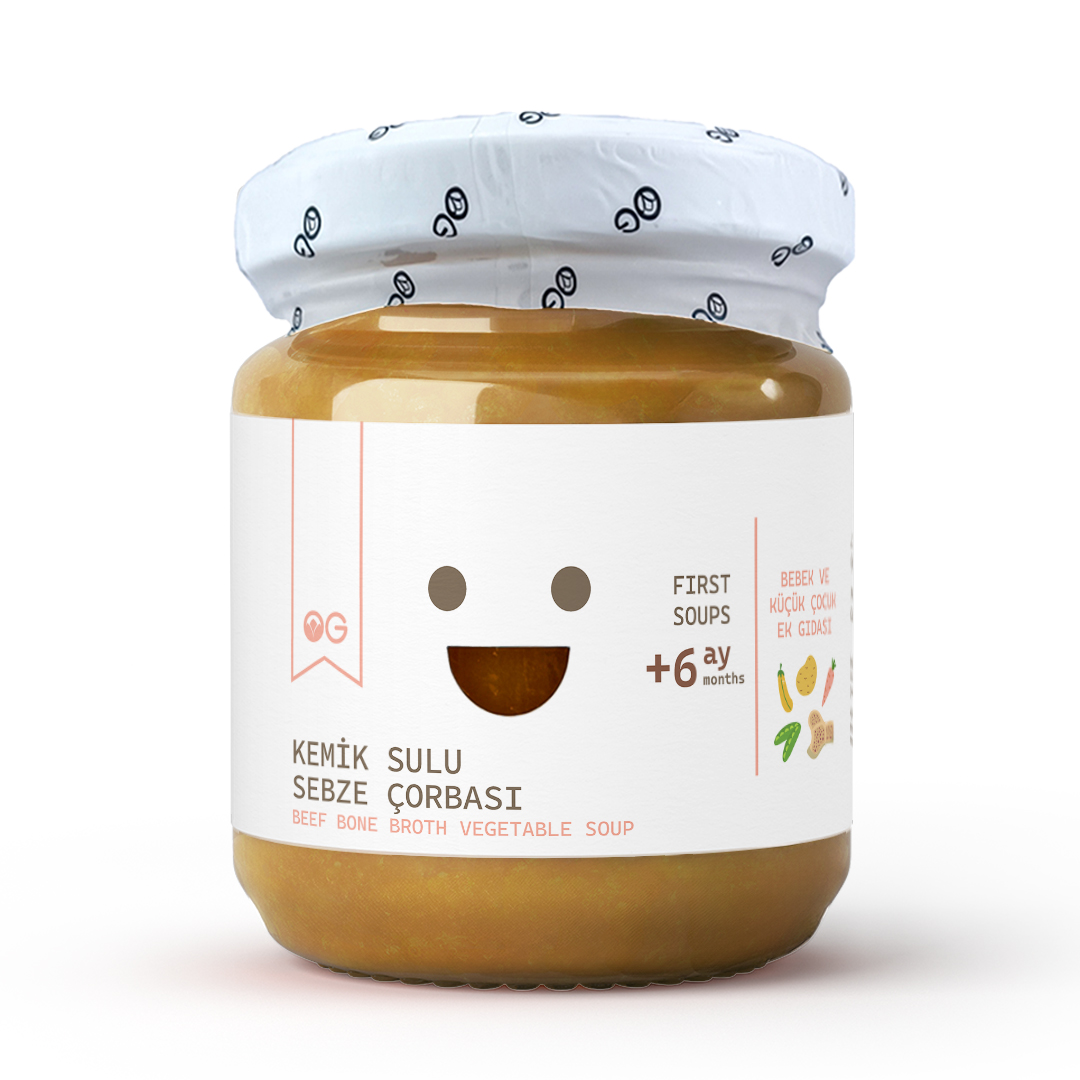 OG NATURAL KEMIK SULU SEBZE ÇORBASI 190 GR
