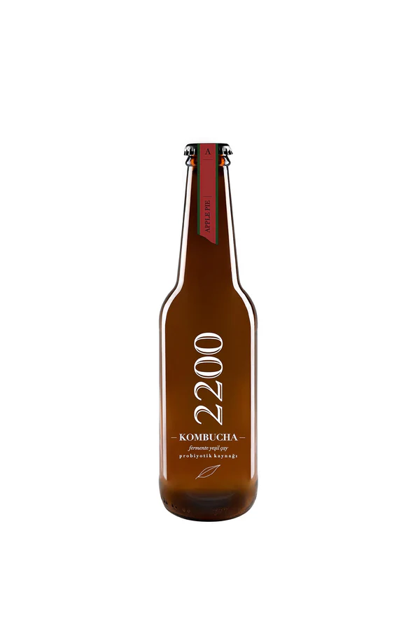 KOMBUCHA 2200 APPLE PİE 330 ML