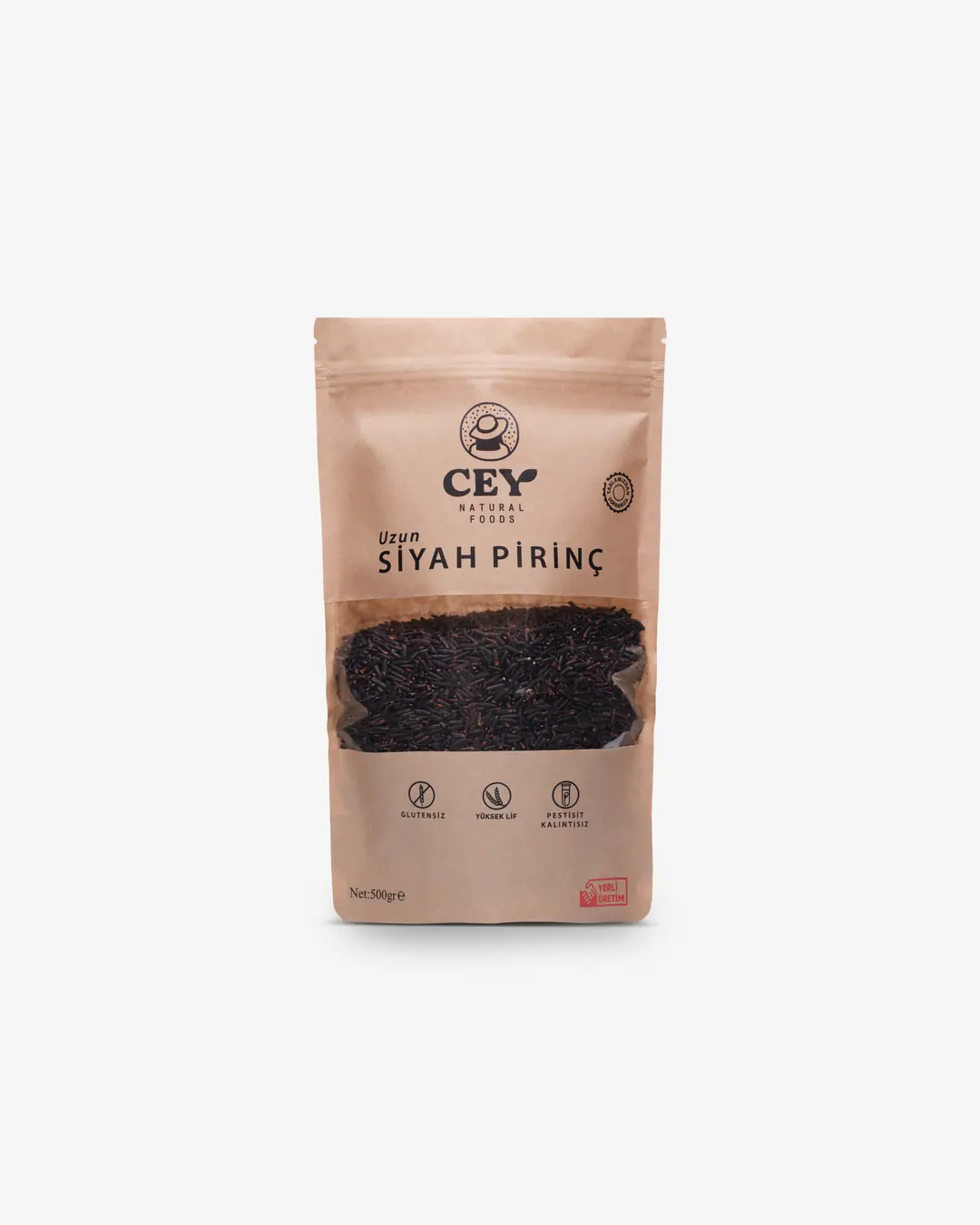 CEY NATURAL UZUN SİYAH PİRİNÇ 500 GR