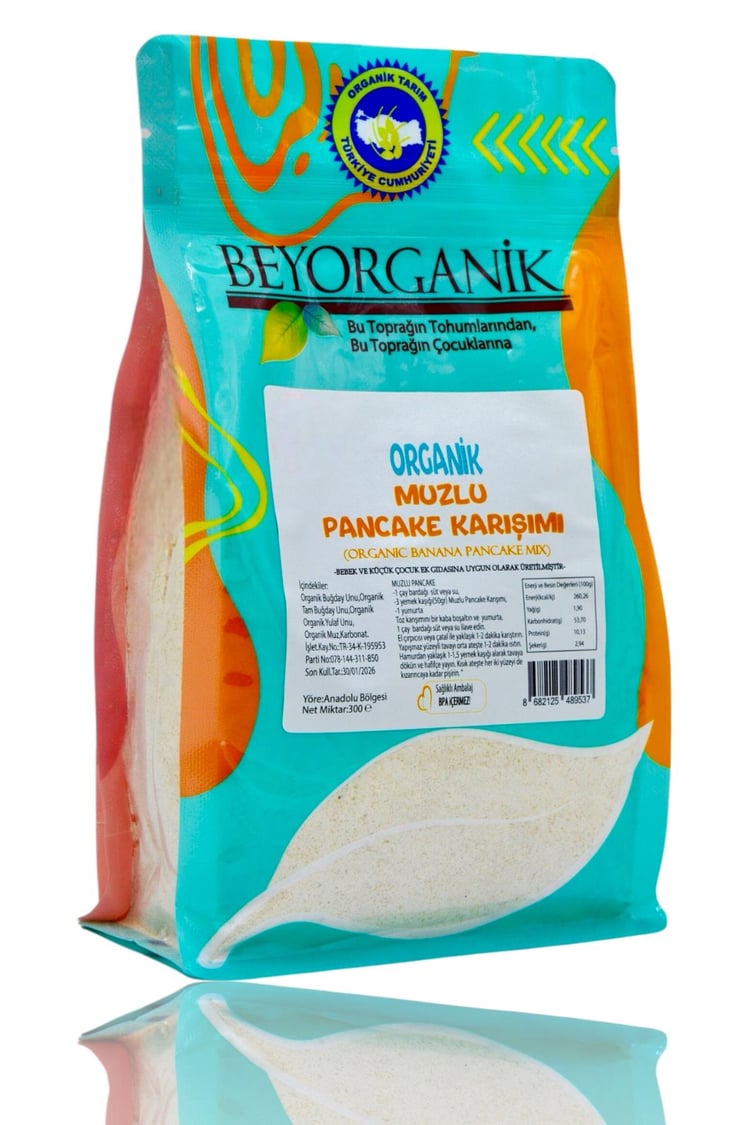 BEYORGANİK MUZLU PANKEK